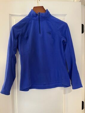 The North Face Royal Blue Women’s Quarter-Zip Fleece Pullover